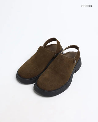 Suede bloafers