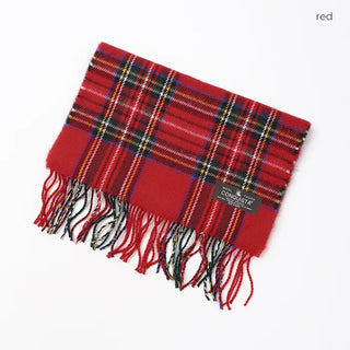 Holiday check scarf