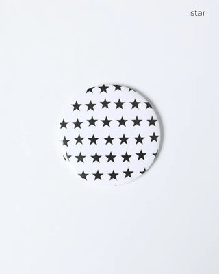 Star Round Brooch