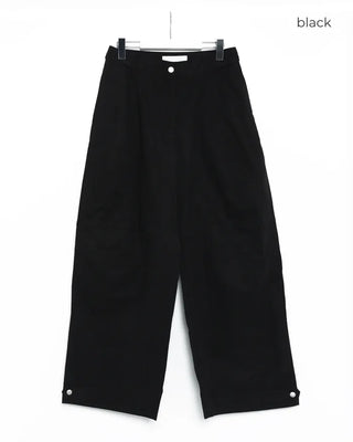Snap Button Balloon Pants