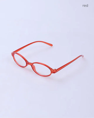 Slim oval glass