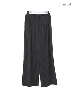Classic striped slacks