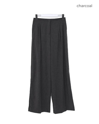 Striped slacks