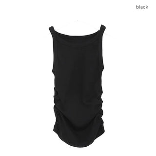Side Shirring Tank Top