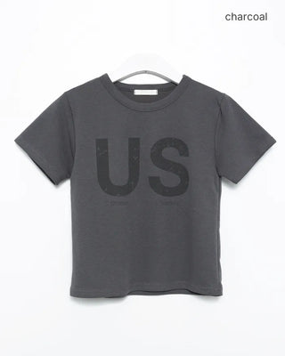 US Print Mini Short Sleeve T-Shirt