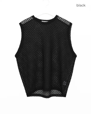 Crochet Round Knit Vest
