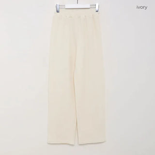 Elastic waist knit pants