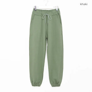 Basic color jogger pants
