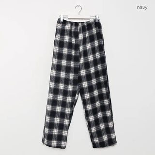 2-Way Flannel Check Pants