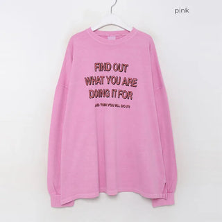 Lettering Oversized T-Shirt
