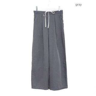 Striped two-tone slacks