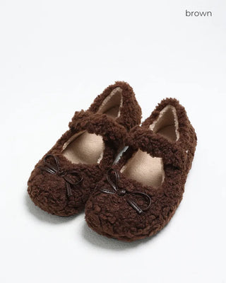Boa Ribbon Flat Shoes