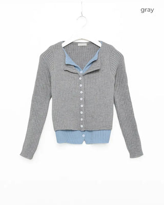 Ribbed Cardigan