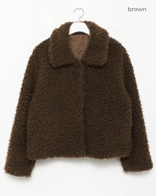 Short fur jacket