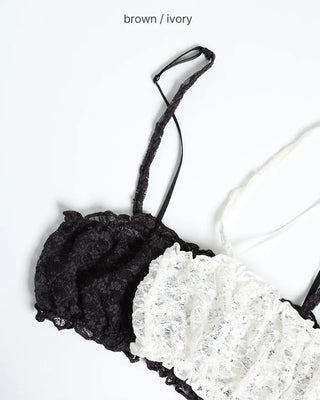 Flower Lace Bustier