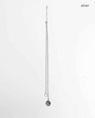 Medal layered necklace
