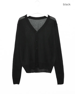 Cool sheer cardigan