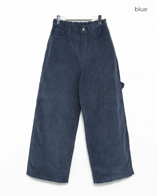 (Unisex) 2-Way Corduroy Carpenter Pants