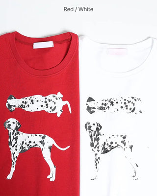 Dalmatian Half T-shirt