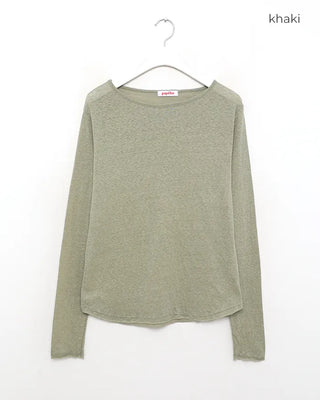 Boat neck daily t-shirt