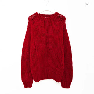 Vivid gauge knit sweater