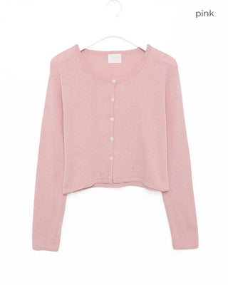 Colorful Basic Cardigan