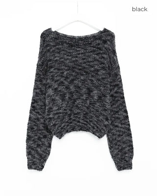 Round neck loose fit knit