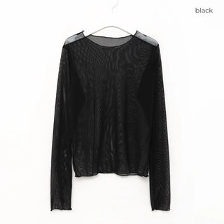 Layered sheer t-shirt