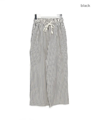 Cotton striped pants