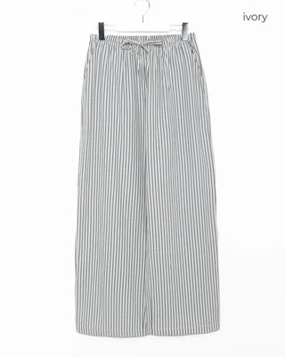 Striped Banding Pants