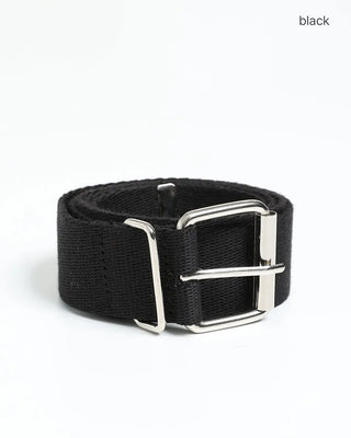 Eyelet canvas belt