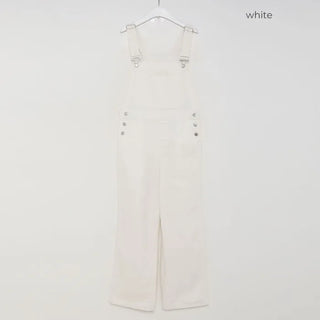 Cotton wide overalls