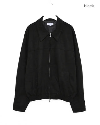 Suede Collar Jacket