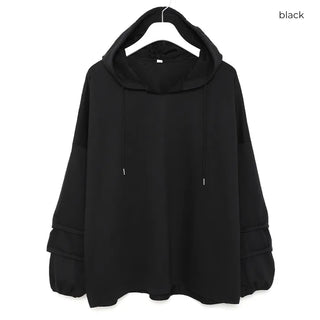 (Unisex) Loose Fit Hooded T-Shirt