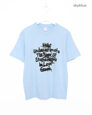 Spray lettering half T