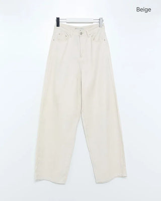 Summer Tencel Cotton Wide Pants