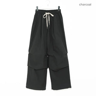 (Unisex) Wide Fit Pintuck Pants