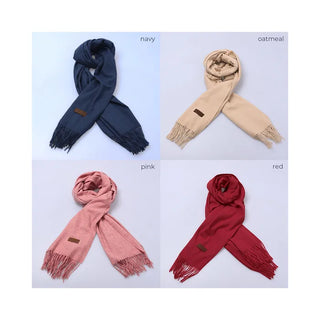 Cashmere wool scarf