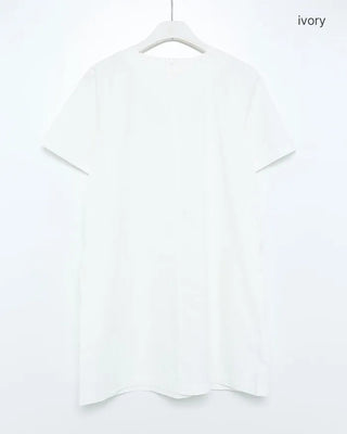Simple short-sleeved mini dress