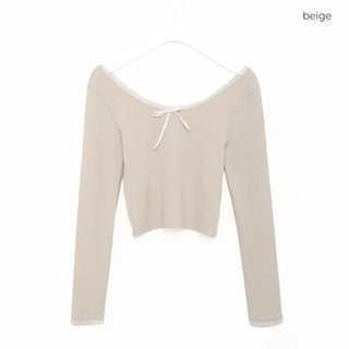 Lace Ribbon T-shirt