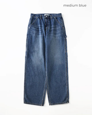 [3rd Re-release] (ORIGINAL) Authentic Carpenter Denim Pants (medium blue)