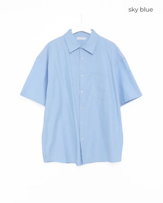Oxford short-sleeved shirt