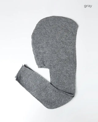 Knitted Hooded Scarf