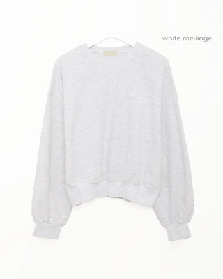 Basic color sweatshirt