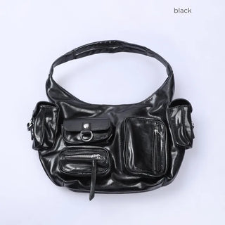 Multi-pocket shoulder bag