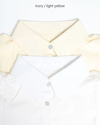 Oversized collared shirt
