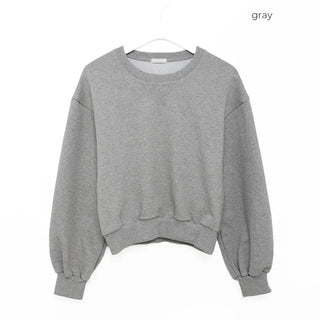 Balloon Cropped Sweatshirt