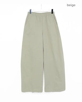 Balloon waist elastic pants