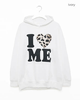 Love Me Leopard Over Hoodie