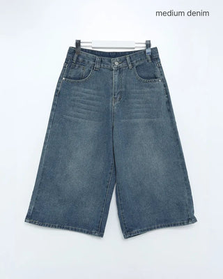 Vintage Washed Bermuda Shorts